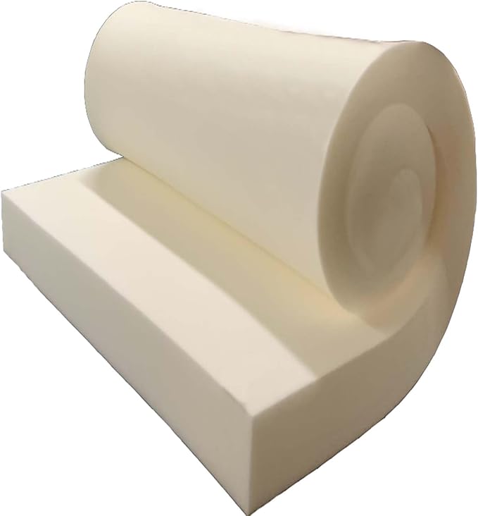 GoTo Foam 5" Height x 24" Width x 72" Length 44ILD (Firm) Upholstery Cushion Made in USA