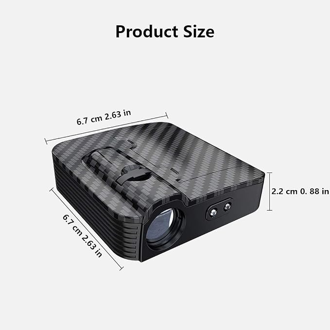 NewL 1 Pairs Custom Logo LED Projector Carbon Fiber Car Door Welcome Lights | Support custom any logo, Bright clear ghost shadow projection, universal car fit, Auto on/off with door opening & closing