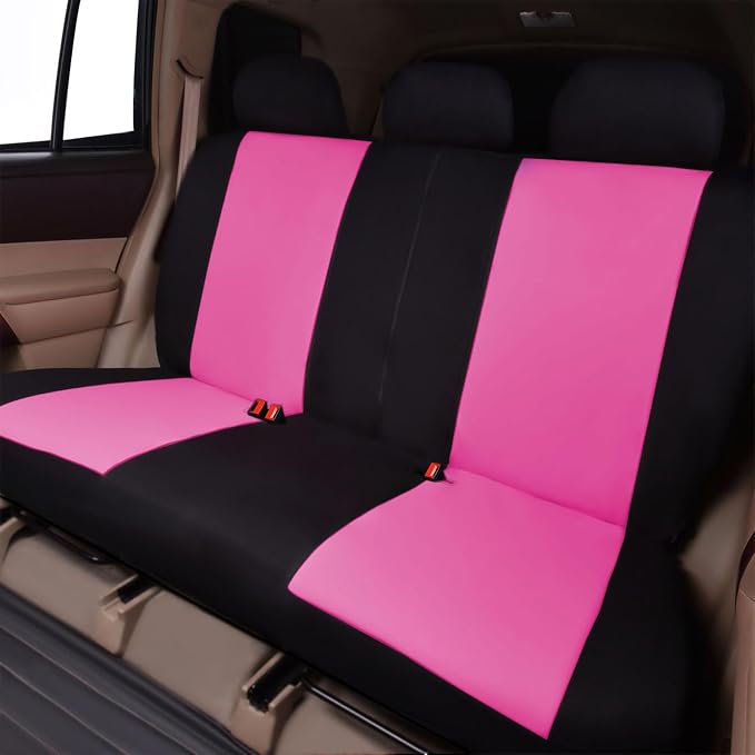 Flying Banner Car Seat Covers Front Seats Rear Bench Polyester car seat Protectors Easy installations Rear Bench Split Classic Man Lady Truck