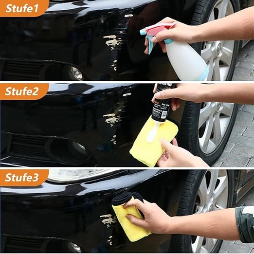2026 New Scratch Remover for Vehicles, Upgrade Car Scratch Repair Paste Car Scratch Remover Kit, Car Scratch Remover Kit with Wipe Sponge for Car Vehicles Deep Scratches (3)