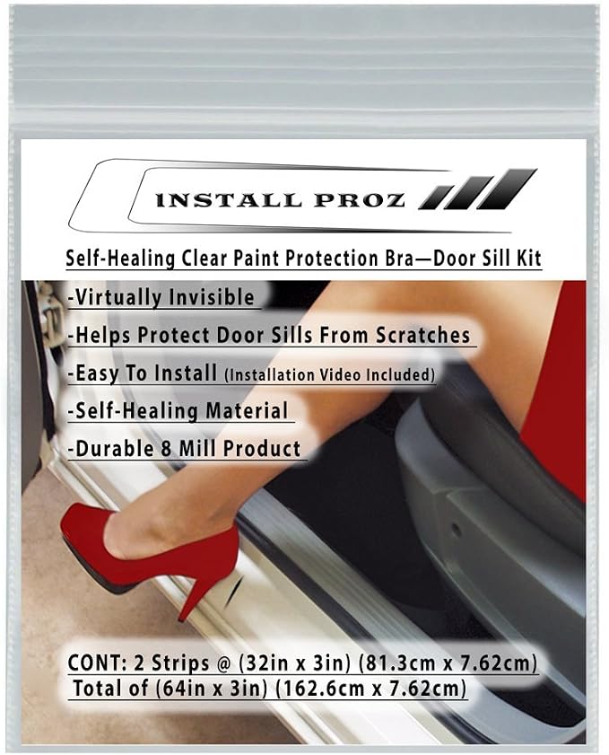 * Self-Healing Clear Paint Protection Film Kits (Bundle-Hood Strip, Door Edge, Door Cup, Door Sill)