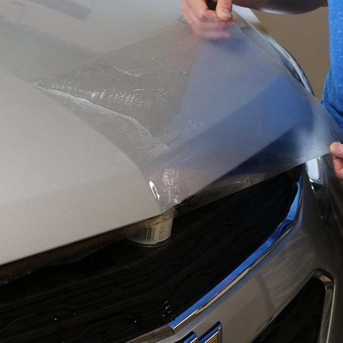 * Self-Healing Clear Paint Protection Film Kits (Bundle 12"x108" Hood Strip, Door Edge, Door Cup)