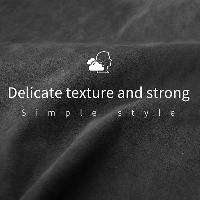 Osilly Car Headrest Pillow, Soft Comfortable Breathable Memory Foam Ergonomic Design Automotive Neck Pillow Cushion with Adjustable Strap for Neck Pain Pressure Relief, Universal Fit(Black)