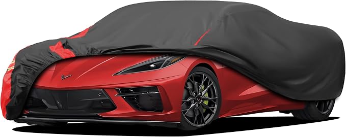 Waterproof All Weather Full Exterior Cover Rain Snow UV Protection Cover ,Car Cover Custom Fit for Dodge Challenger 2008-2025.