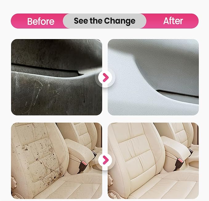 Polishing Cleaner Car Interior, 2026 Upgrade Car Interior Cleaner Spray, All Purpose Car Interior Detailer Cleaner for Dashboards, Seats, Leather, Plastic (1PCS)