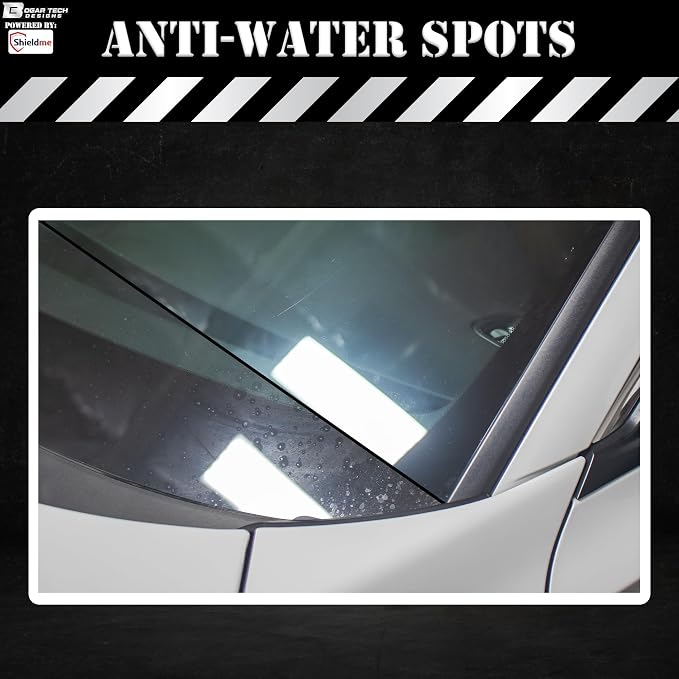 BOGAR TECH DESIGNS Windshield Protection Self Healing Scratch Resistant Automotive Film Roll, 1ft x 5ft Sheet