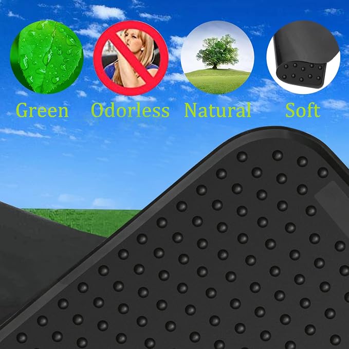 Car Cargo Mat Custom Fit for Mini Cooper F56 Hardtop 2 Door & F57 Convertible 2015-2025 Trunk Mat Cargo Liner Black Rubber All Weather Protector