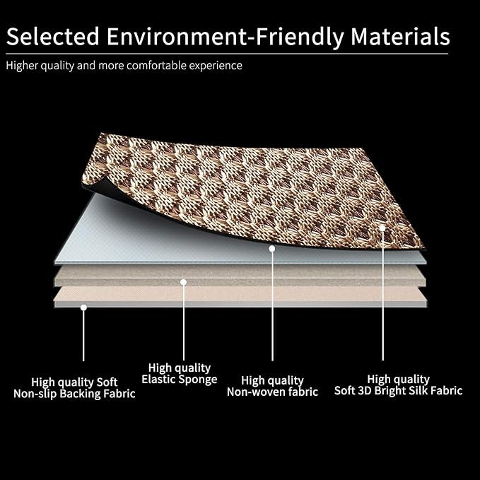 Auto Newer Luxury Breathable Car Seat Cover Fit Four Seasons, Universal Front of Car Seat Cushions, Bottom Seat Covers of Full Wrapped Edge,Universal Fit for 95% Cars,SUV,Pickup(Beige,2PCS)