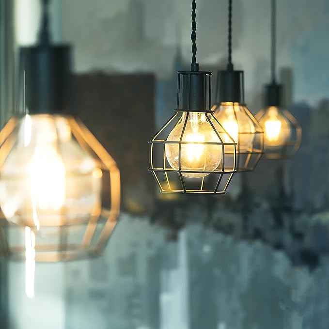 Simba Lighting LED Edison Vintage Filament G25 6W 120V E26, 2700K, 3 Pack | Vanity Globe G80 Bulb, Dimmable 60W Equivalent for Bathroom Makeup Mirror, Medium E26 Base, CE, RoHS Compliant, Warm White