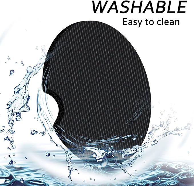 2PCS Rubber Duck Car Cup Holder Coasters Universal Anti-Slip Rubber Mat | Duck Auto Accessories Interior Decor, 2.75" Car Coasters for Cup Holders with Finger Slot, Ducks Gifts for Women Men