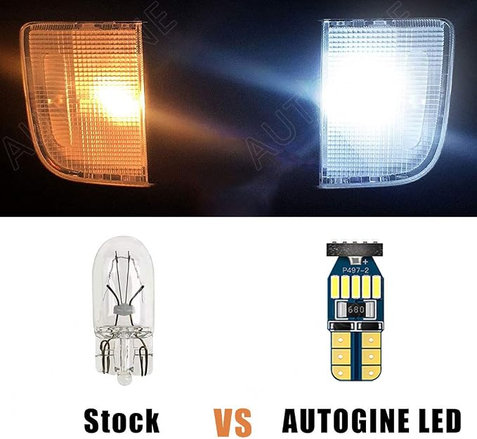 AUTOGINE 13 Piece White Interior LED Lights Kit for Toyota Highlander 2014 2015 2016 2017 2018 2019 Super Bright 6000K Interior LED Light Bulbs Package + Install Tool