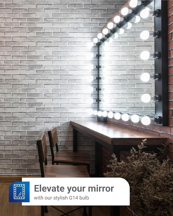Sunco 10 Pack E12 LED Bulbs Candelabra CRI92 2700K Soft White, 5W Equivalent 40W, 450 Lumens, Small Edison Screw Base E12, Non-Dimmable, Frosted Decorative G14 Globe Vanity Light Bulbs UL.
