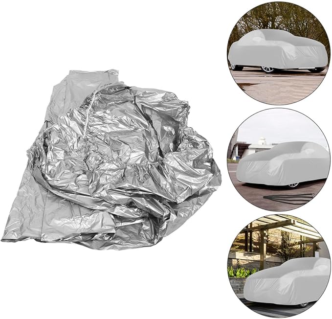 Luxshiny Heavy Duty Waterproof Car Cover XL, Weatherproof Full SUV and Truck Protection, Sunshade Snowproof Dustproof Automotive Exterior Cover for Seasons