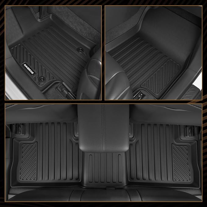 Naibeve Floor Mats for 2023-2026 Kia Sportage Gas | All Weather Floor Mats, Cargo Mat, Backrest Mats, Door Sill Guards, (Not for Hybrid) Interior Protector accessories