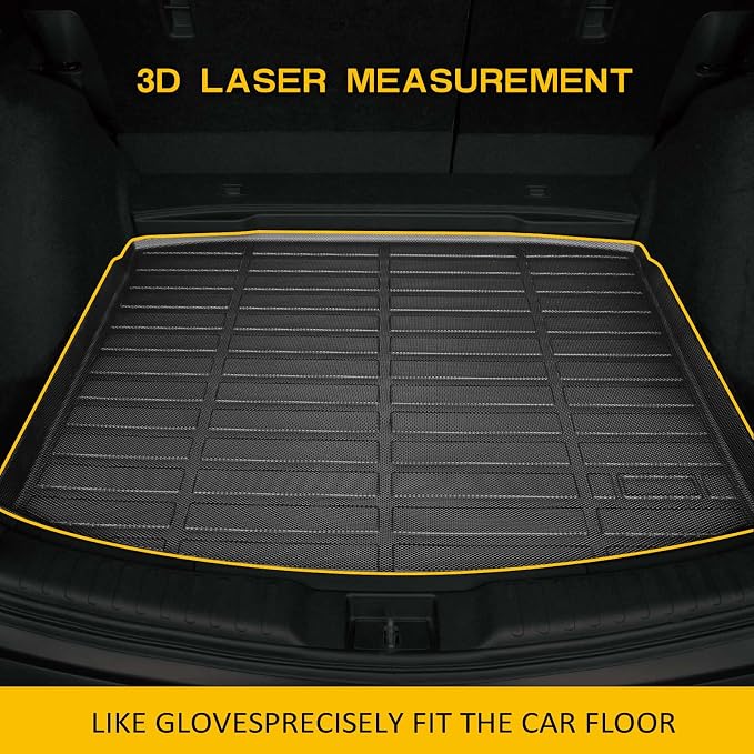 Car Floor Mats Custom Fit 2014-2020 Nissan Rogue 5 Seat (Not Fit 7-Seat or Hybrid) All Weather Floor Mats for Nissan Rogue 2014-2020 TPE Durable Floor Liners Accessories