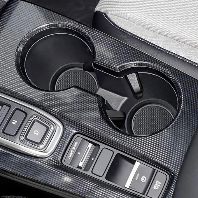 for Honda Civic Accessories 2026 2025 2024 2023 2022 Cup Holder Inserts Center Console Liner 3D Silicone Cup Holder Coaster Protector Mat Pad Non-Slip Interior Decoration for Civic 3Pcs (Gray)