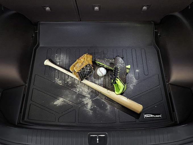 SMARTLINER Floor Mats and Cargo Liner Set Compatible with 2007-2010 Ford Expedition