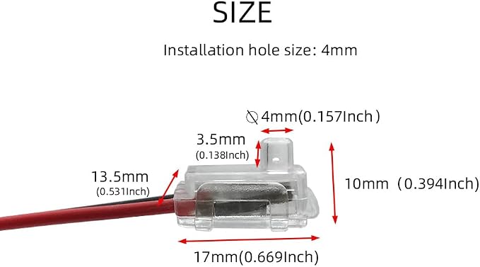 Car Door Handle Light Green LED Illuminated Indicator Light Concealed installation Door Atmosphere light Universal 12V model Ship Engineering Vehicle Decoration (4PCS)
