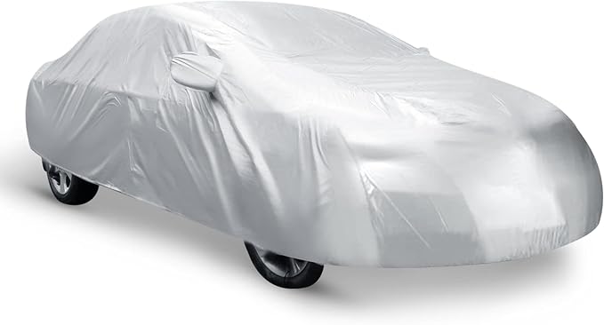 uxcell 3XL Non-Waterproof SUV Cover - Lightweight Sun/Rain Protection for Mid-Size SUVs (4.9m X1.8m X1.5m)