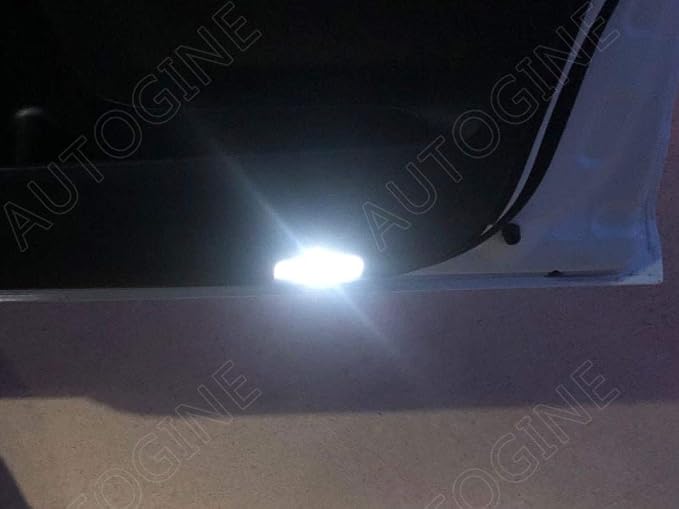 AUTOGINE 13 Piece White Interior LED Lights Kit for Toyota Highlander 2014 2015 2016 2017 2018 2019 Super Bright 6000K Interior LED Light Bulbs Package + Install Tool
