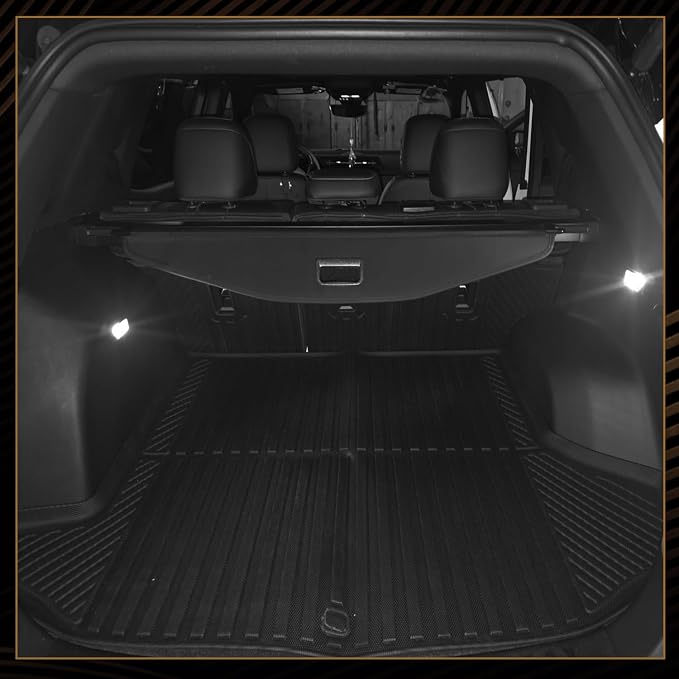 Naibeve Floor Mats for 2006-2012 Toyota RAV4-All Weather for Toyota RAV4 Floor Mats Liners 2 Row & Cargo Mats Liner (Floor Liner+Trunk Mat)