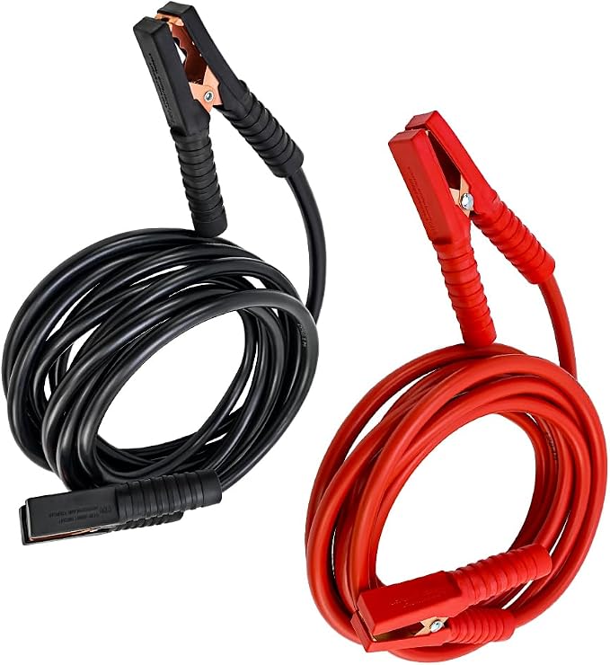 Jumper Cables, 0 Gauge 3000AMP 20FT,Heavy Duty Automotive Booster Cables for 12V/24V Car, SUV &Truck Battery, with Strong Clamps & Thiekened Inner Core, Carry Bag and Gloves Included