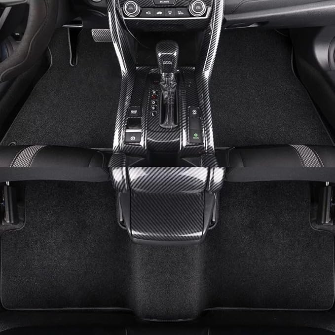 GXARTS Waterproof Car Floor Mats Carpet Full Set Fit for Toyota Prius 2012 2013 2014 2015 | All-Weather Protect, with Anti Sliding Buckle