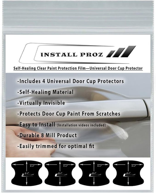 * Self-Healing Clear Paint Protection Film Kits (Bundle-Hood Strip, Door Edge, Cup, Sill, R-Bumper)