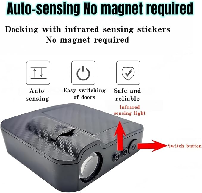 2pcs Door Marker Lights Concierge Projector Laser Welcome Lights Compatible Camaro RS Equinox Malibu Traverse Blazer Cruze Trailblazer Trax Sonic Spark Accessories (RS)