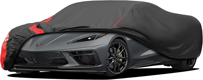 Car Cover Automobiles Waterproof All Weather for for Sports Coupe Fit Coupe Audi e-tron GT,Chvrolet Camaro/Monte Carlo,Dodge Challenger/Charger,Honda Clarity etc.(See Size Chart)