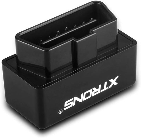 XTRONS Wireless Bluetooth OBD2 Android OBDII Car Auto Diagnostic Scanner Tool Torque Special for XTRONS Android Car Stereo for Ford for Cadillac for Lexus for VW for Porsche for BMW (TQ101 TME100L)