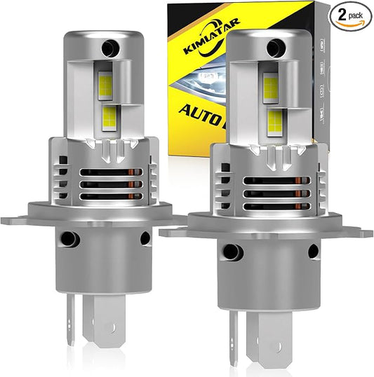 H4 Light Bulbs Hi/Low Beam 90000LM Brightness,1:1 Plug and Play fog light
