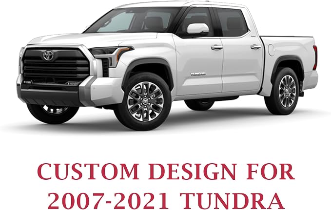 Coverado Toyota Tundra Seat Covers, Leather Seat Covers Compatible with 2007-2021 Toyota Tundra Crew/Crewmax/Extended/Double Cab Automotive Seat Covers for Car Trucks (Front, Gray)