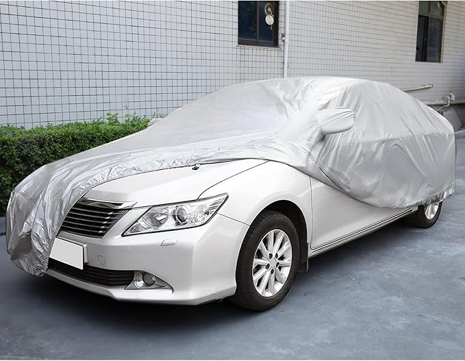uxcell 3XL Non-Waterproof SUV Cover - Lightweight Sun/Rain Protection for Mid-Size SUVs (4.9m X1.8m X1.5m)