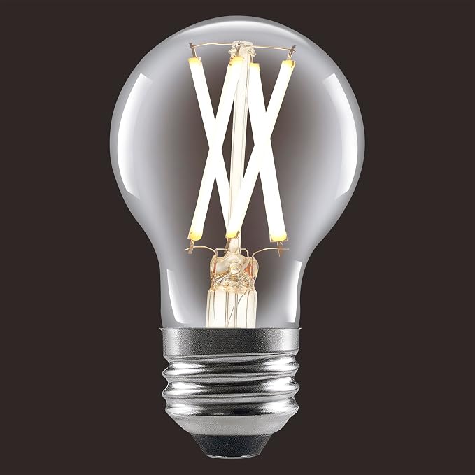 Sylvania LED TruWave Natural Series A19 Light Bulb, 100W Equivalent, Efficient 15W, 1600 Lumens, Medium Base, Dimmable, Clear, 5000K, Daylight - 2 Pack (42291)
