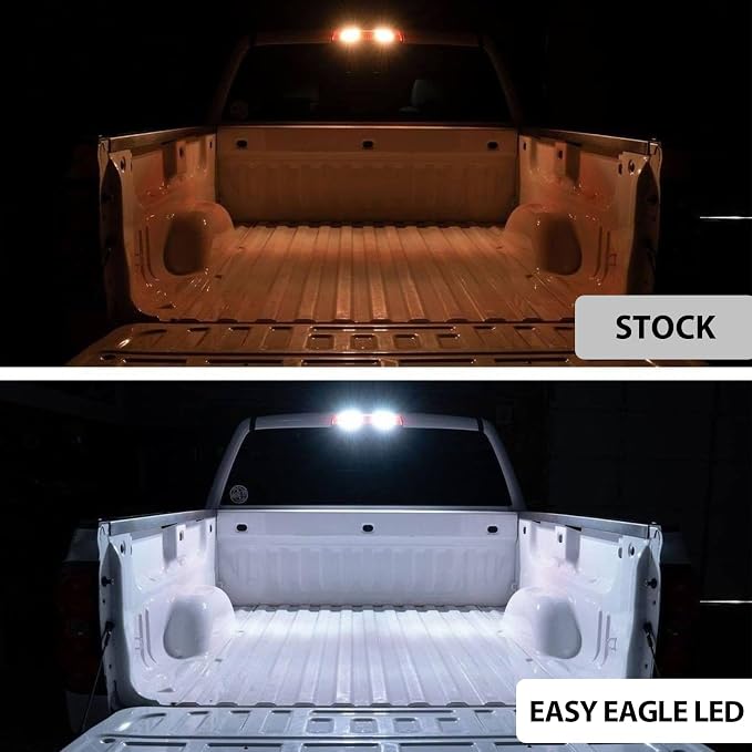 EASY EAGLE LED Interior Car Lights for Ford-F150-2004-2008: 13 Piece Kit White LED Light Bulbs - Super Bright 6000K + Install Tool