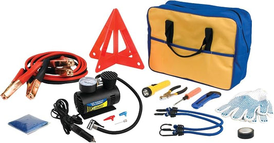 Performance Tool 60220 Premium Roadside Emergency Kit With Jumper Cables