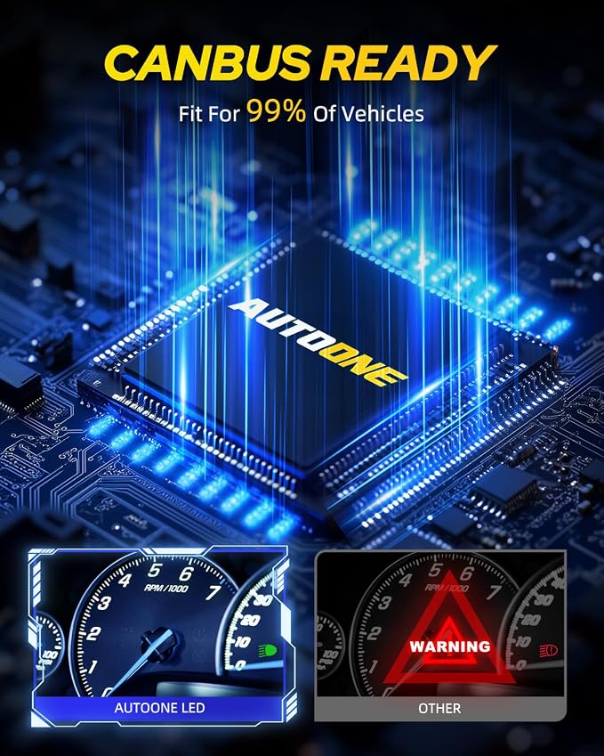 AUTOONE 2026 Upgraded D1S D1R Headlight Bulbs, 1200% Bright 60000 Lumens