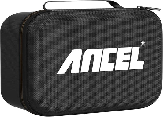 ANCEL Waterproof Storage Case Bag for HD100 Heavy Duty Truck Scanner and Other Testers - Durable Zipper Carry Box (8.66’’ x 6.22’’ x 3.15’’)