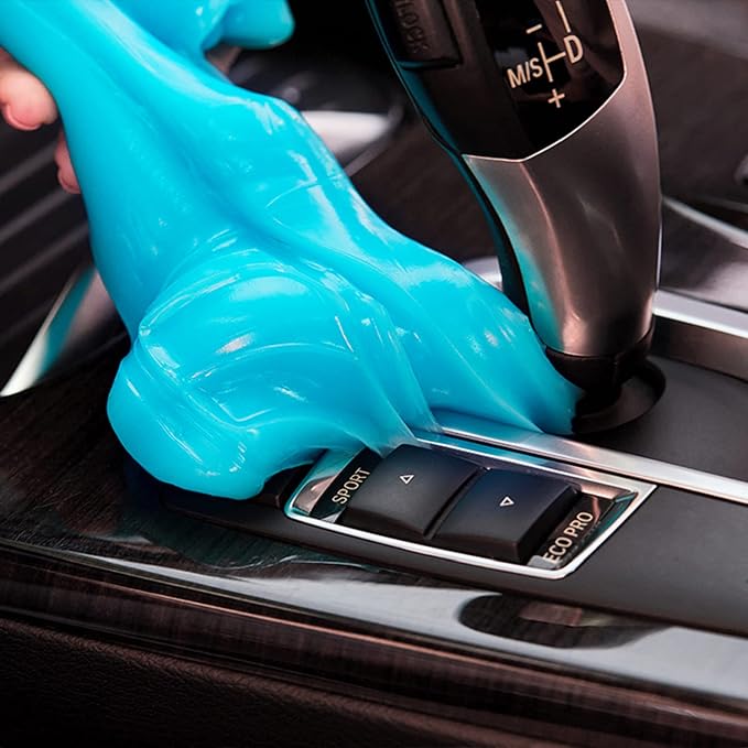 PULIDIKI Car Cleaning Gel Detailing Kit - Automotive Dust Crevice Cleaner Slime for Auto Interior Detail Removal - Putty for Keyboard Cleaning and Car Accessories