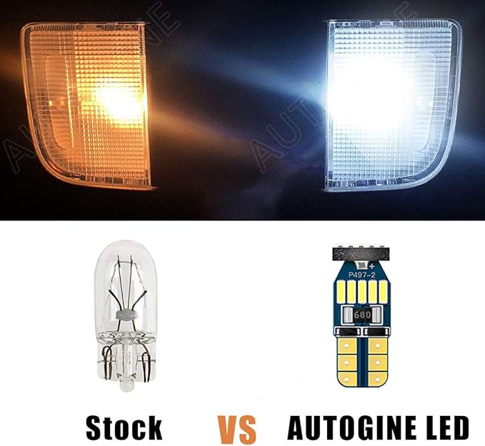 AUTOGINE 6 Piece CANBUS LED Interior Light Kit for Jeep Wrangler JK 4-Door 2007 2008 2009 2010 2011 2012 2013 2014 2015 2016 2017 2018 Super Bright 6000K White LED Bulbs Package + Install Tool