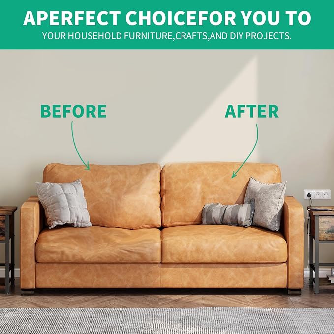 HOMBYS Memory Foam Couch Cushion Replacement, High Density Upholstery Foam Wrapped with Memory Foam & Polyester Batting, Sofa Cushions Inserts with Dacron Fiber Layer,with Removable Cover,5"x24"x24"