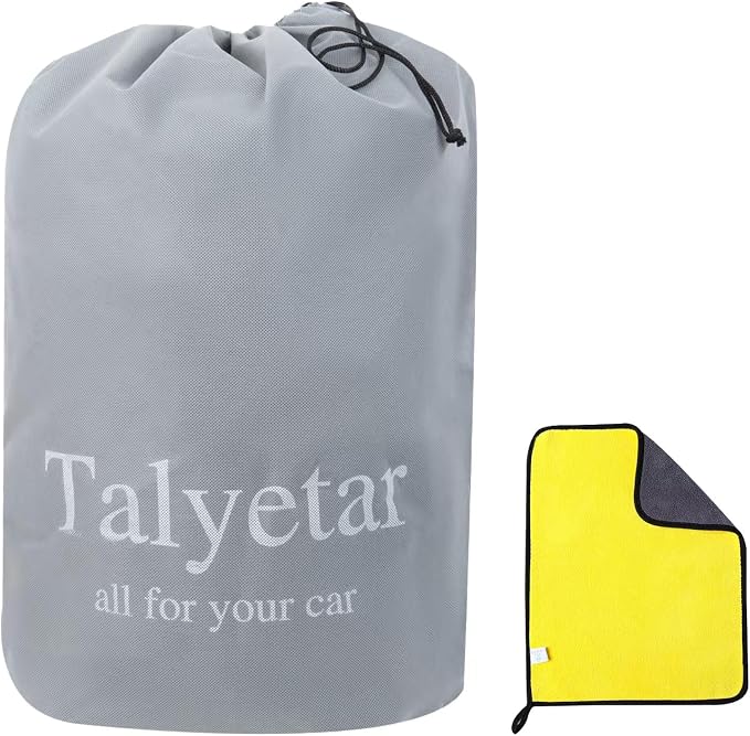 Heavy Duty Car Truck Cover, All Weather Outdoor Protection for Toyota Tacoma, Nissan Frontier, Ford Ranger, Waterproof Dust Sun Shield,Fit Truck-Length 213" to 233"
