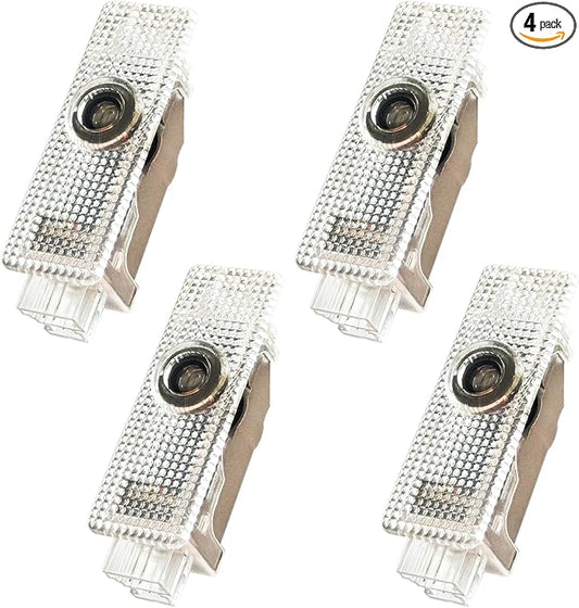 2026 New Lzmytsdklo 4 Pcs 4K HD Never Fade Laser Projection Lights Featuring Glass Lenses, Puddle Lights, Compatible with 1/2/3/4/5/6/7/X1/X2/X3/X4/X5/X6/X7/M/Z/GT