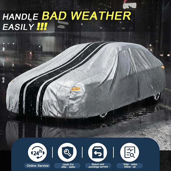 Car Cover Custom Fit for Dodge Charger (2006-2025), Dodge Challenger (2008-2025)