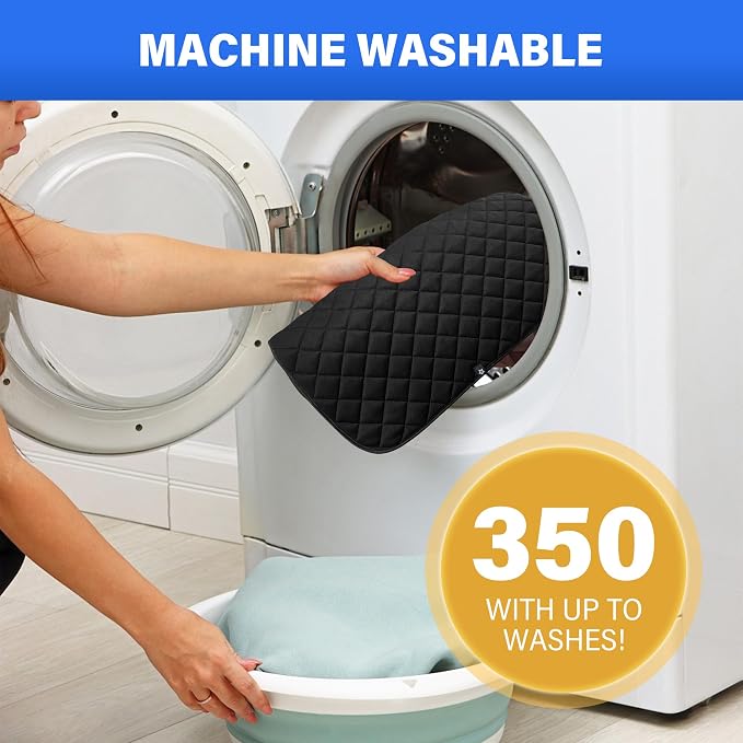 SPRING SEAON Waterproof Chair Pad for Incontinence, Washable, 22 x 21 in | Washable Reusable Seat Protector, Non-Slip Absorbent Pad for Adults, Seniors, Wheelchairs, Recliners, Car Seats & Beds