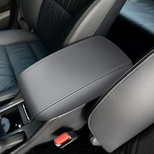 AOMSAZTO Armrest for 2006-2011 Honda Civic Light Gray