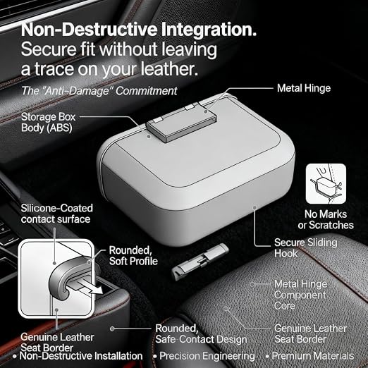 Car Trash Can with Lid - Leakproof Mini Garbage Bin for Door or Seatback,Premium ABS Auto Organizer,Space-Saving Car Garbage Can for Commuters,Families and Pet Owners,Fit for SUV,Sedan,Truck (Red)
