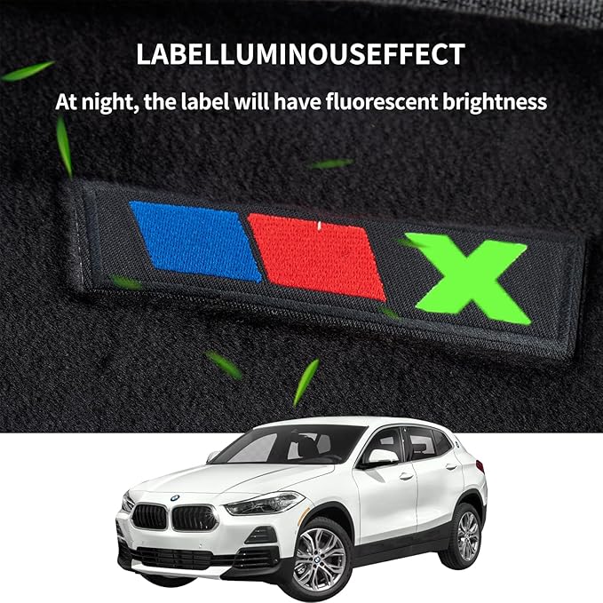 Custom 3D car mats for BMW 3 Series 2008-2012 (320i, 325i, 328i, 330i, 335i, M3) Glowing Wool Carpet Car Mats - Custom Fit, Anti-Slip, All-Weather Protection with Logo