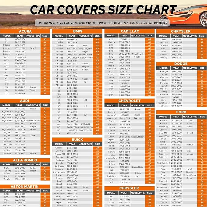 10-Layer Car Cover Waterproof All Weather, Soft Cotton Lining Full Exterior Car Cover for Automobiles with Door Zipper, All-Round Reflective Strip Design, Universal Fit for Sedan 194"-208" L